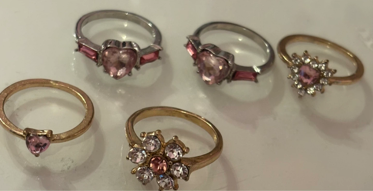 Set of 5 Rings
