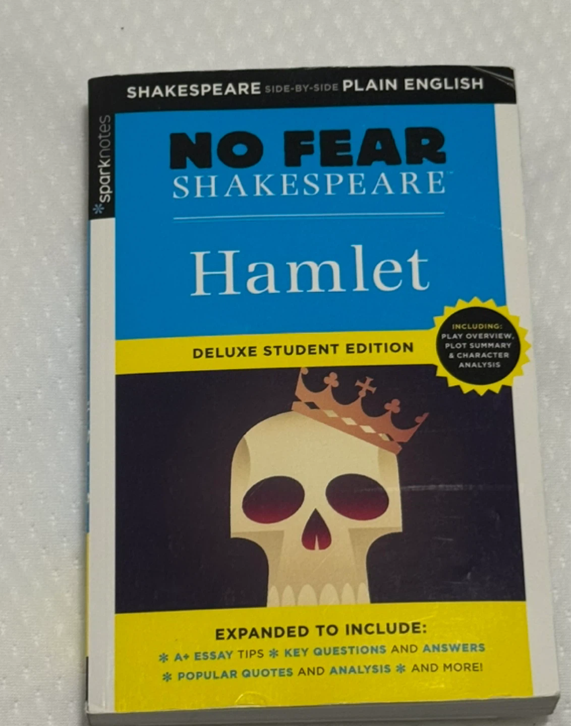 No Fear Shakespeare Hamlet Deluxe Student Edition