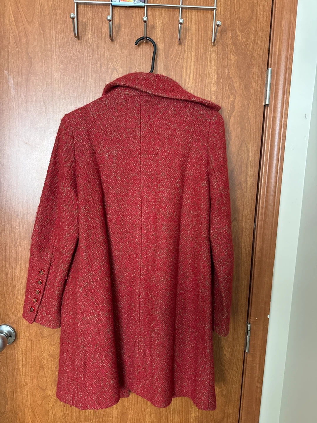 Lodis Red Tweed Coat - photo 2