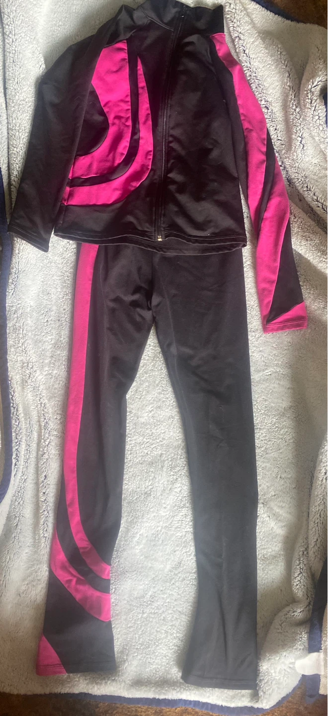 🌱  ChloeNoel Figure Skating Set - Jacket & Pants - Adult S - photo 3