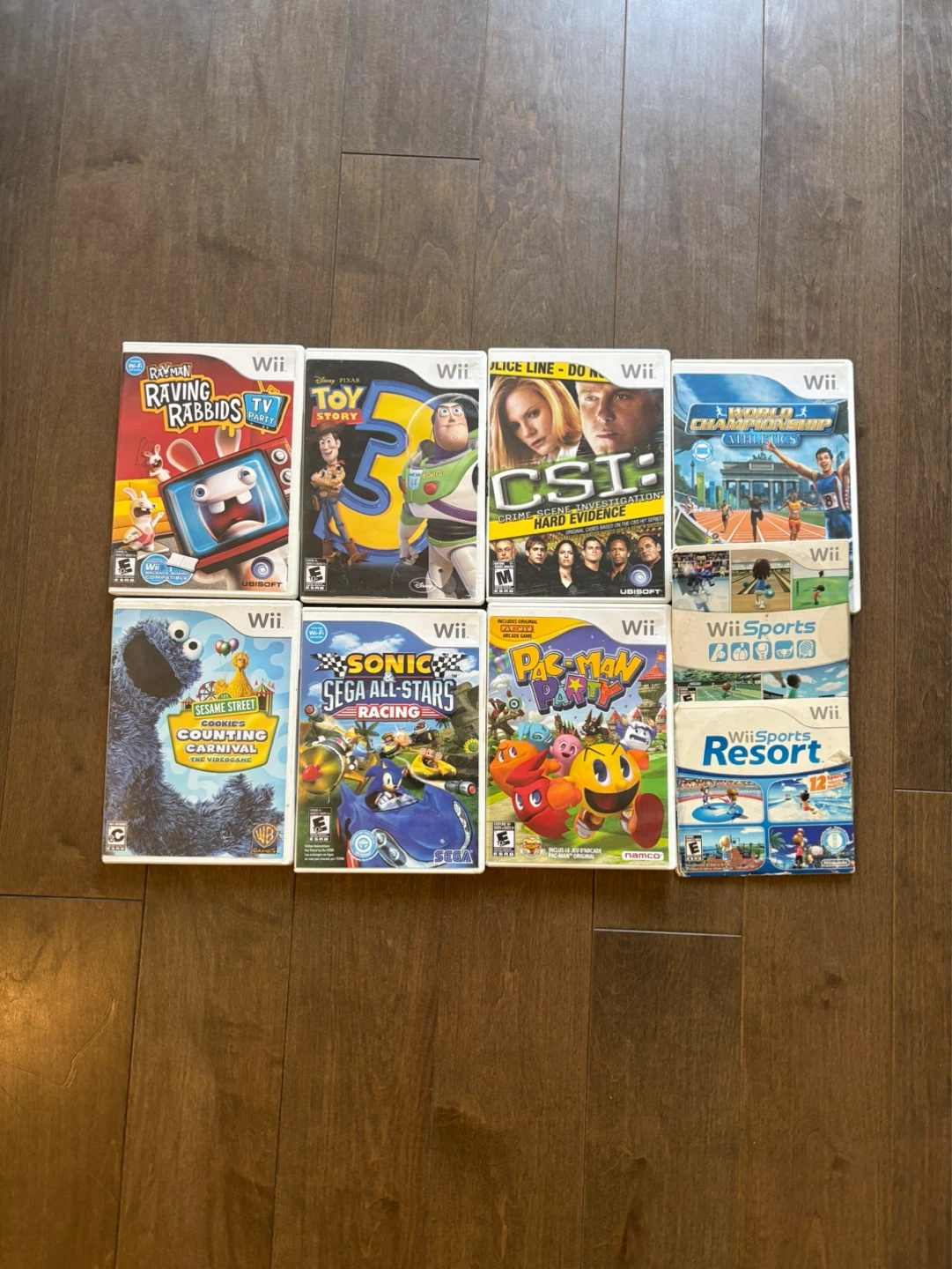 Nintendo Wii Full Set + 9 Games - photo 2