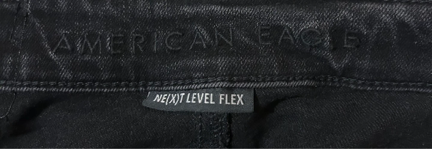 American Eagle Men's Black Next Level Flex Jeans - photo 3