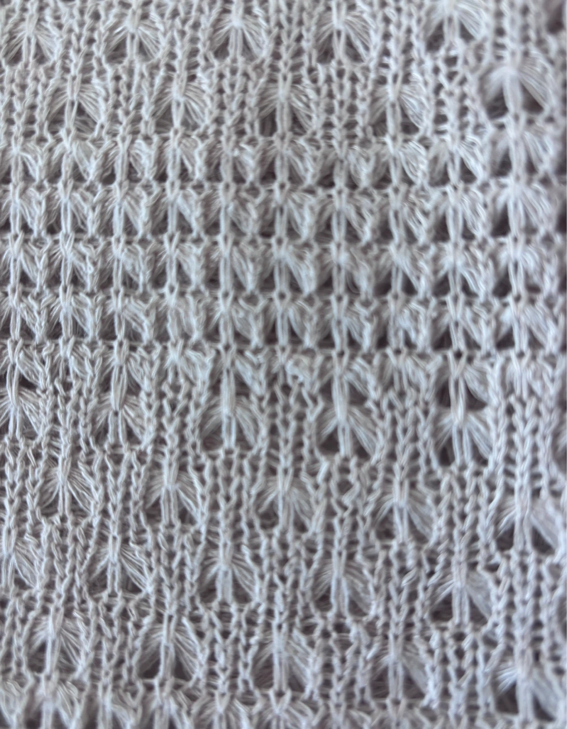 Beige Cropped Knit Sweater - photo 2