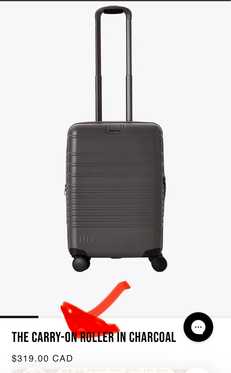 Beis - the carry-on roller