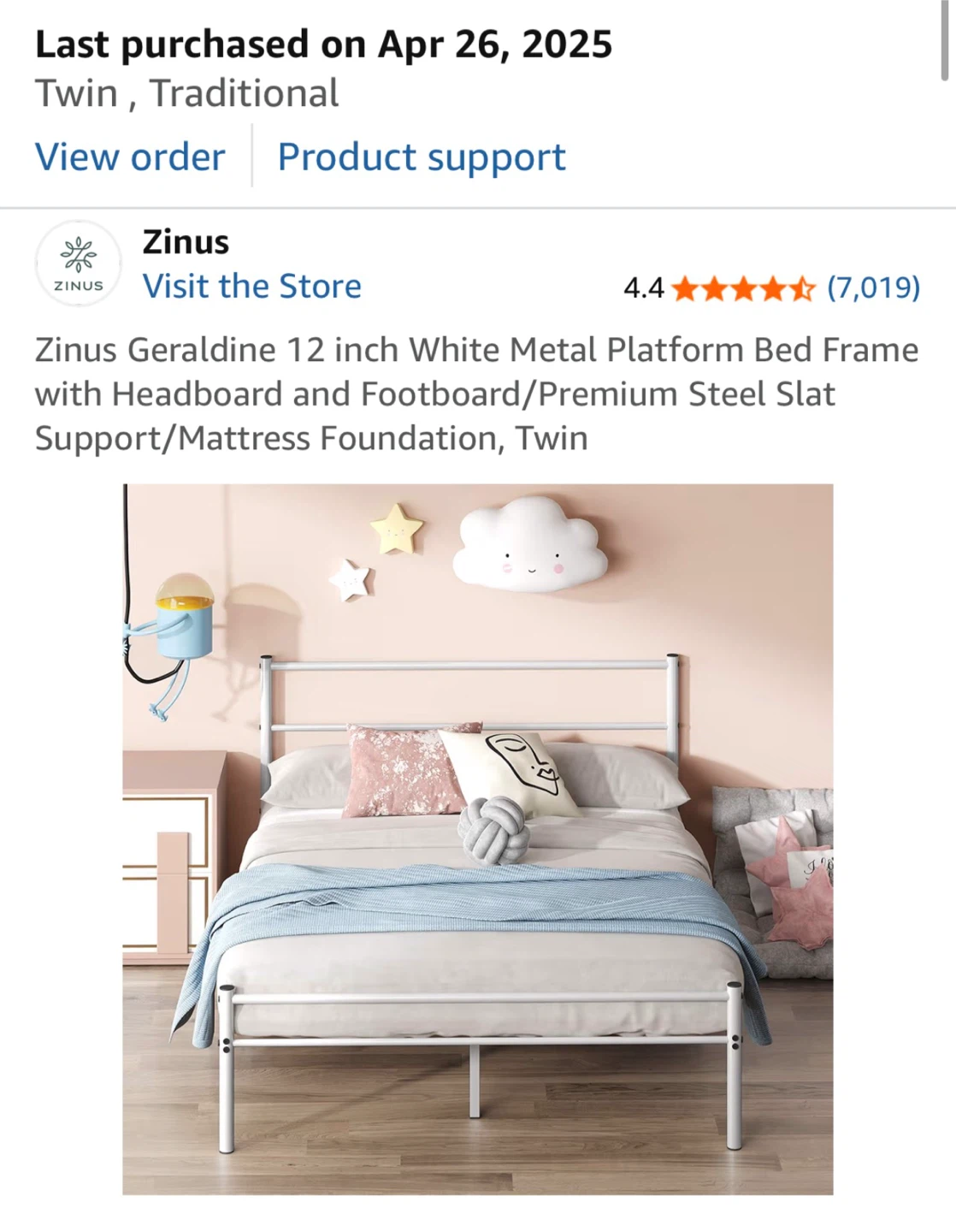 Free 1 YR New Twin Size Bed Frames w/Memory Foam Mattresses - photo 4
