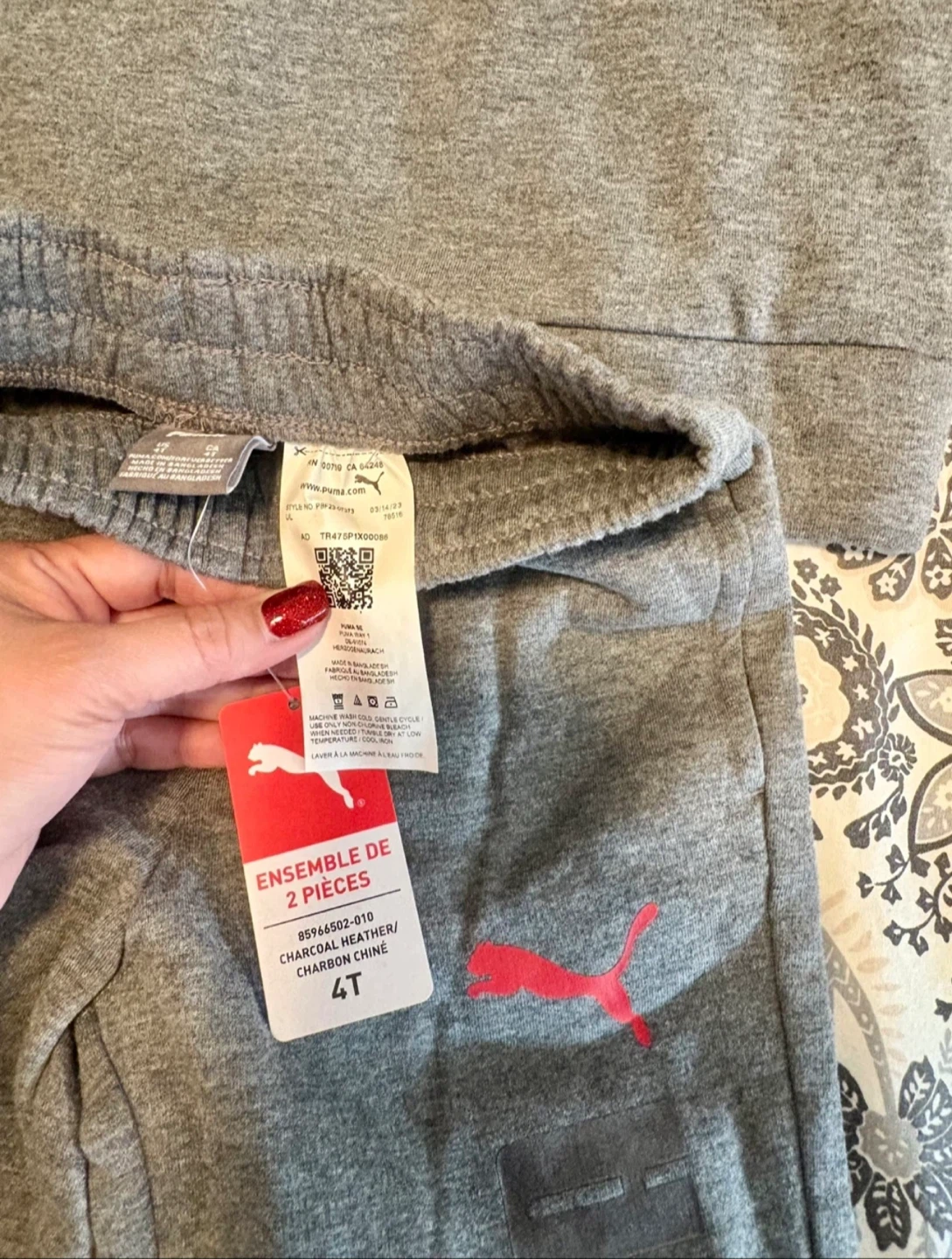 Brand New Puma set- 4T - photo 3