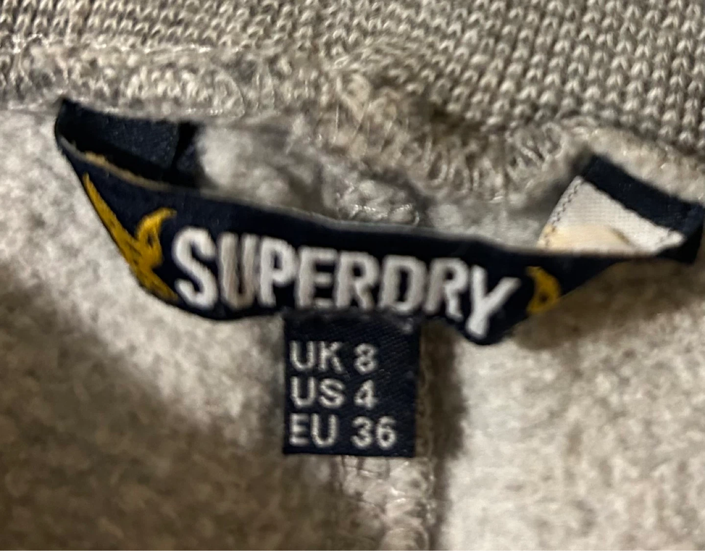 Superdry Grey Sweatpants US 4 - photo 3