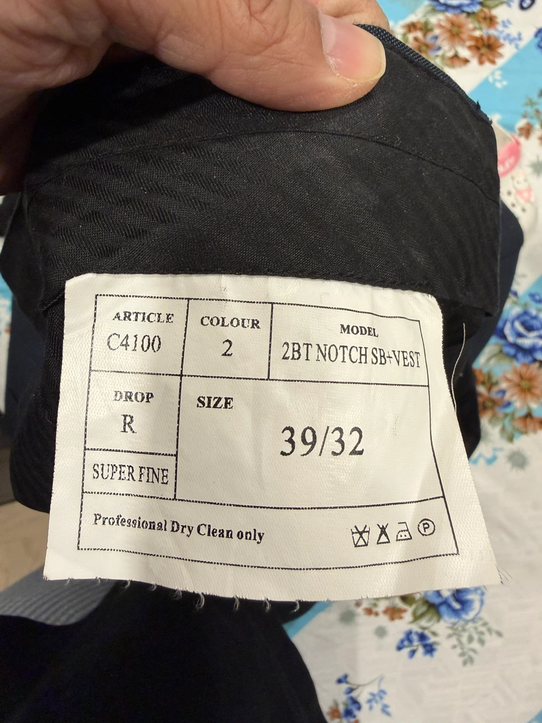 Portfolio 39 REG Suit with Vest - photo 4