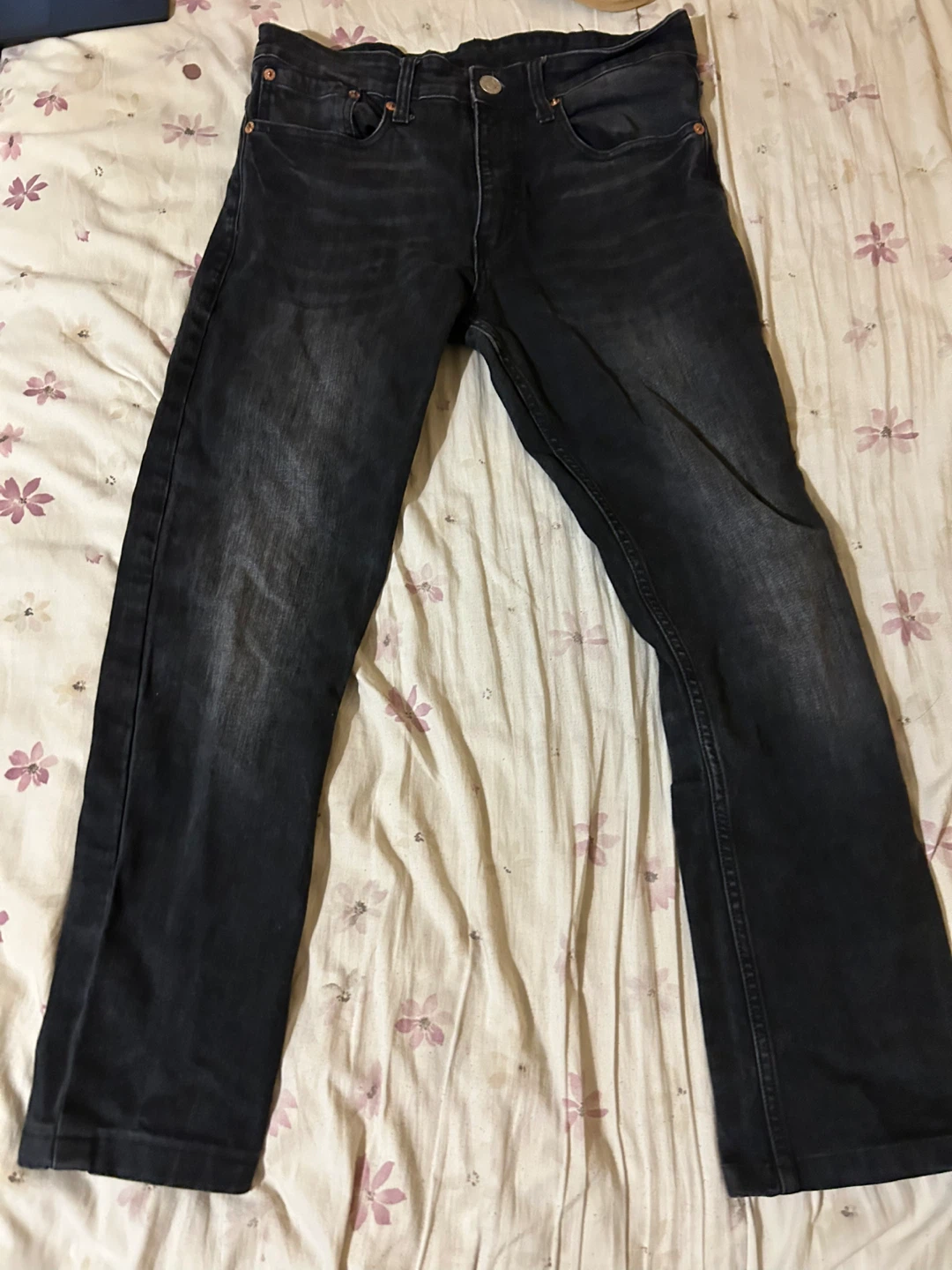 Levi's 517 Bootcut Jeans - Black Wash (W 32 L 32)