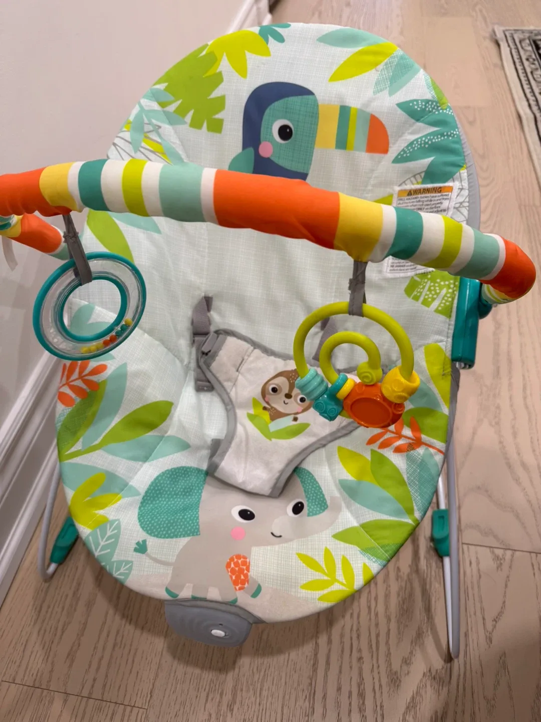 Infant Rocker Bouncer with Toys - photo 2