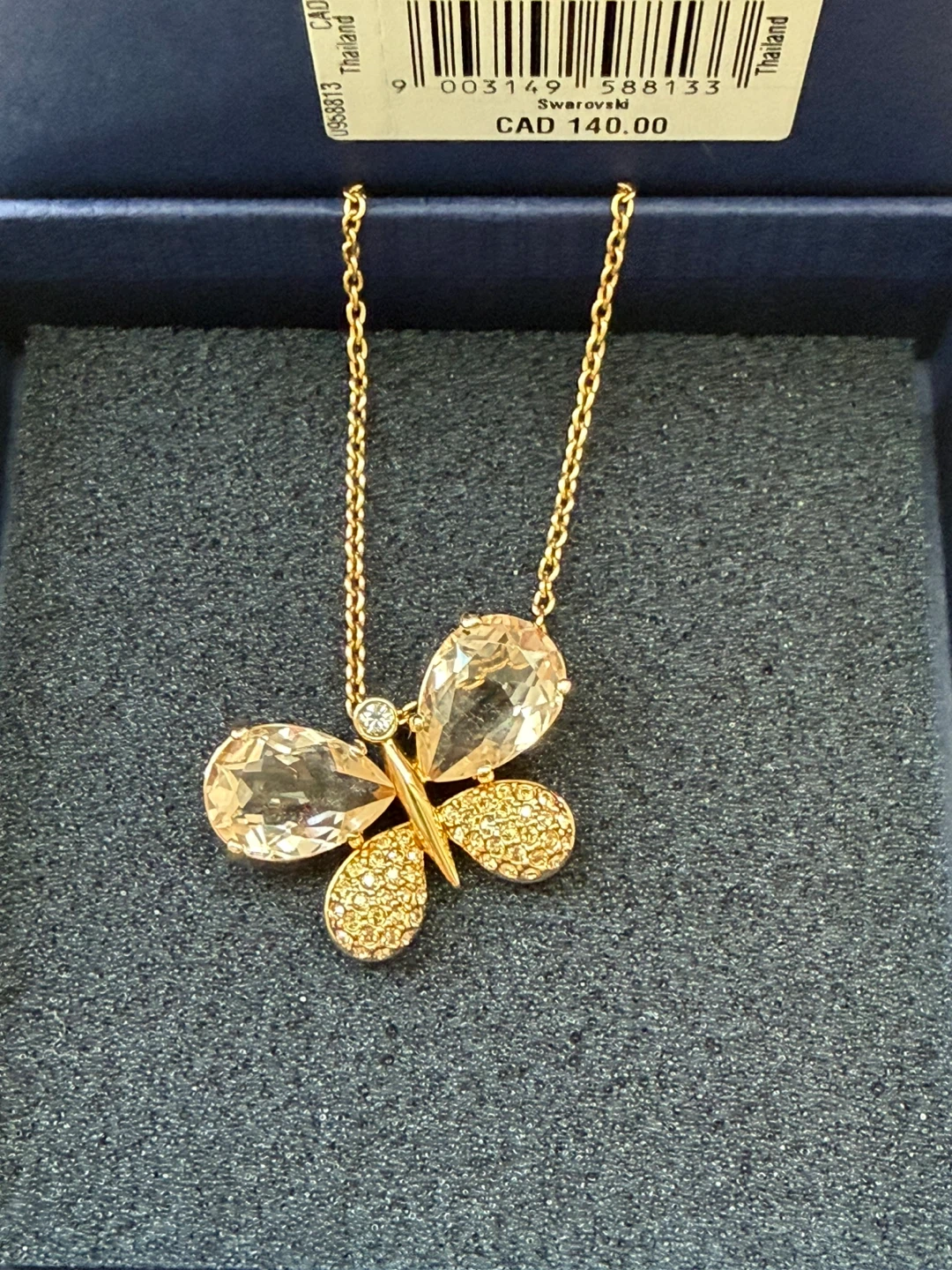 Swarovski Farfalla Pendant Necklace Set - photo 3