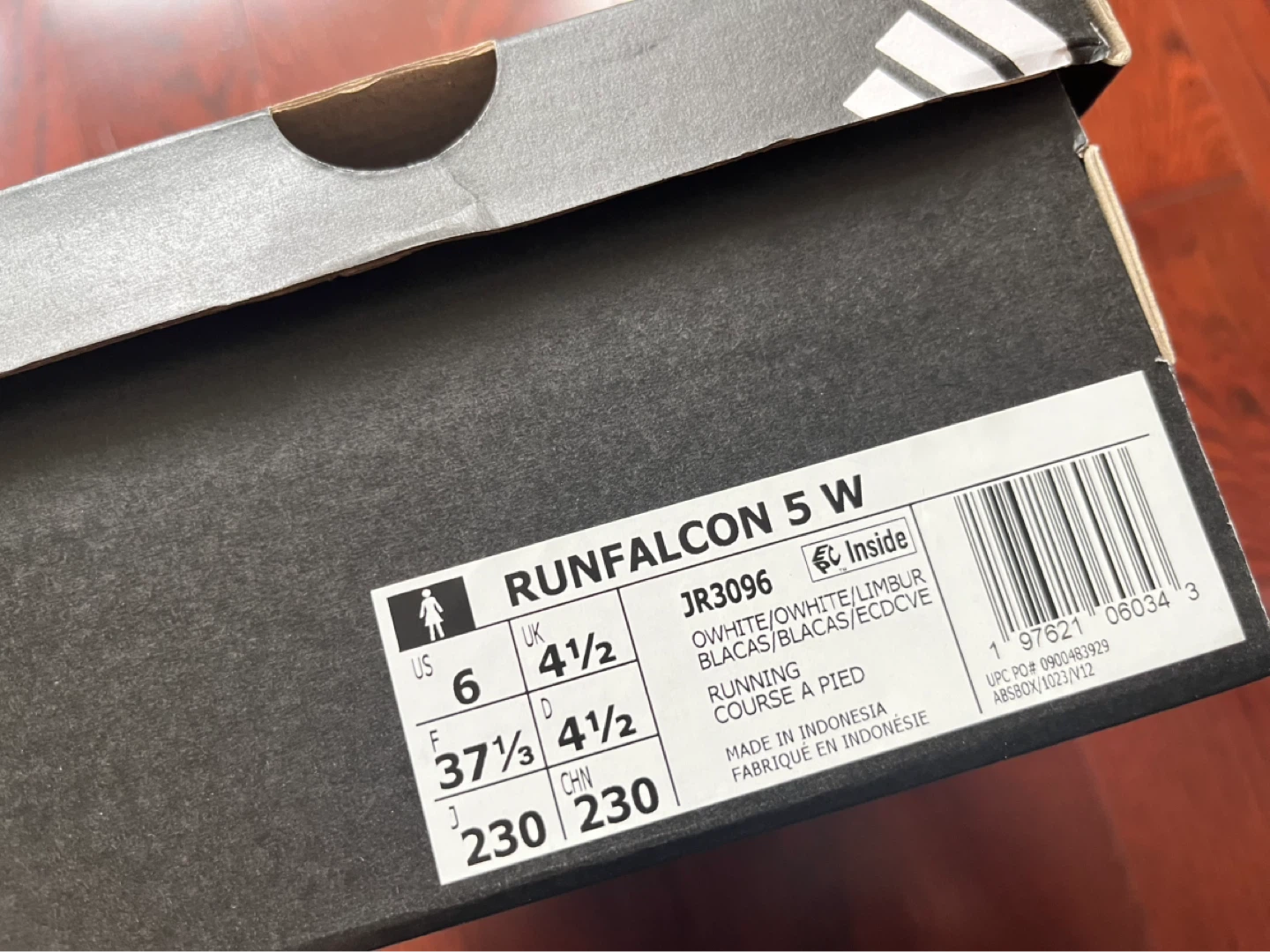 Adidas RUNFALCON 5 W Running Shoes - photo 2