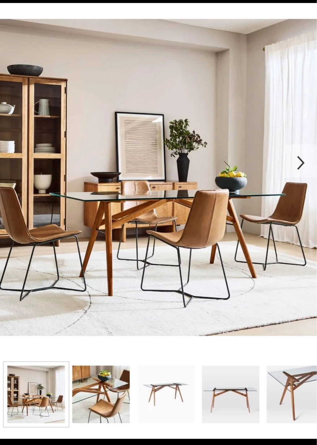 West Elm Jensen Dining Table (76")