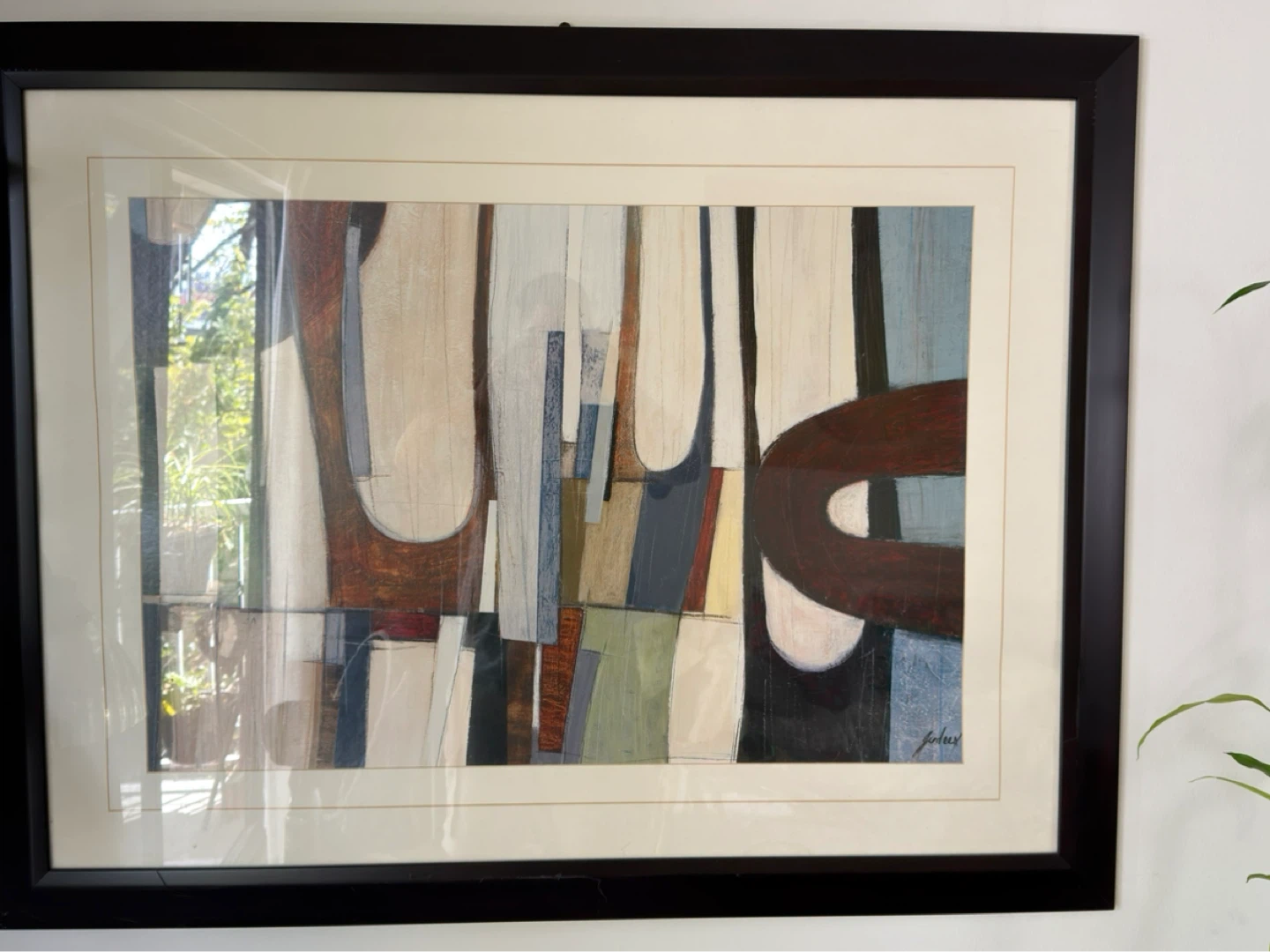 Framed Abstract Art Print