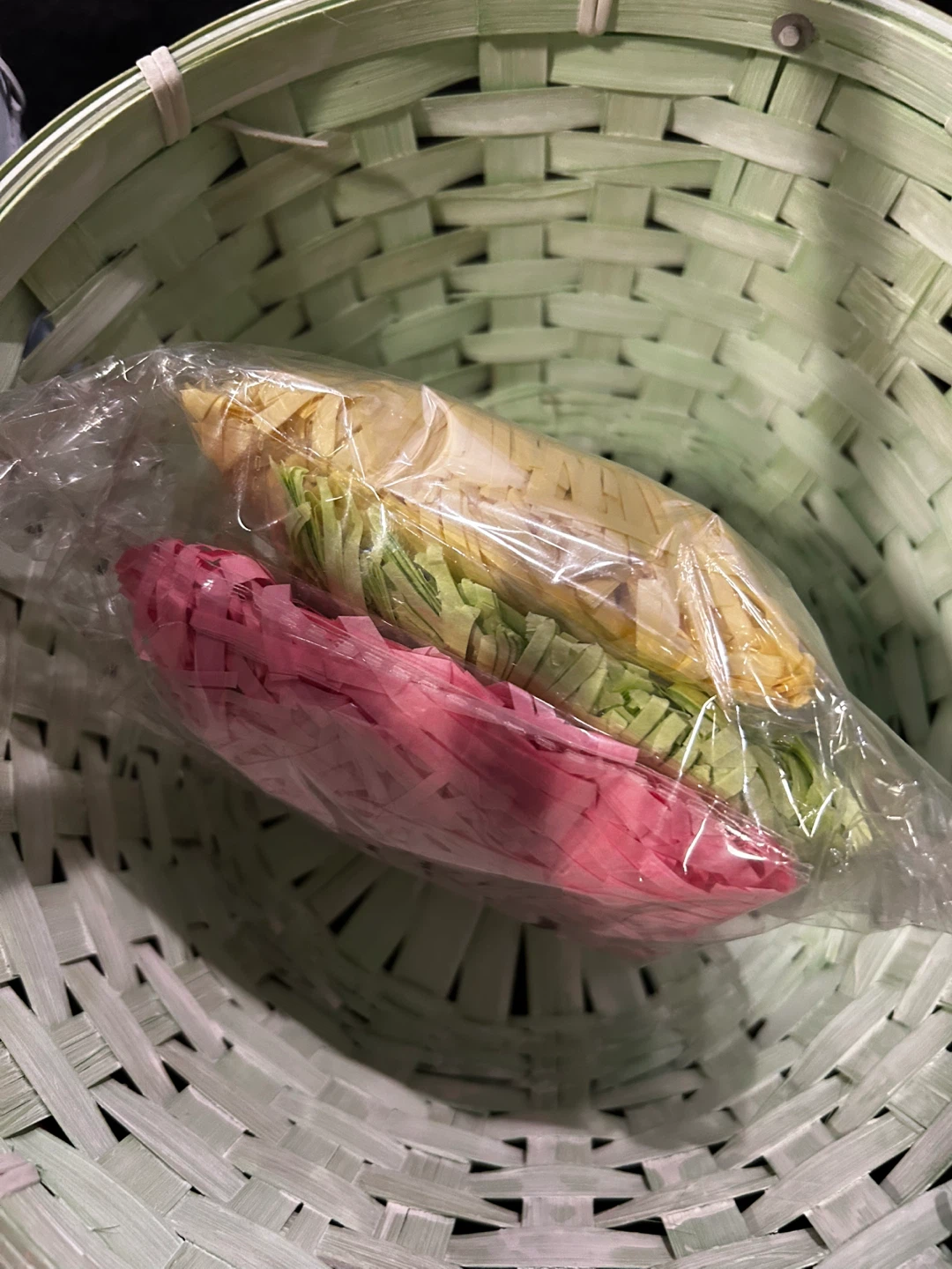 Set of 3 Pastel Baskets with Fillers - photo 3
