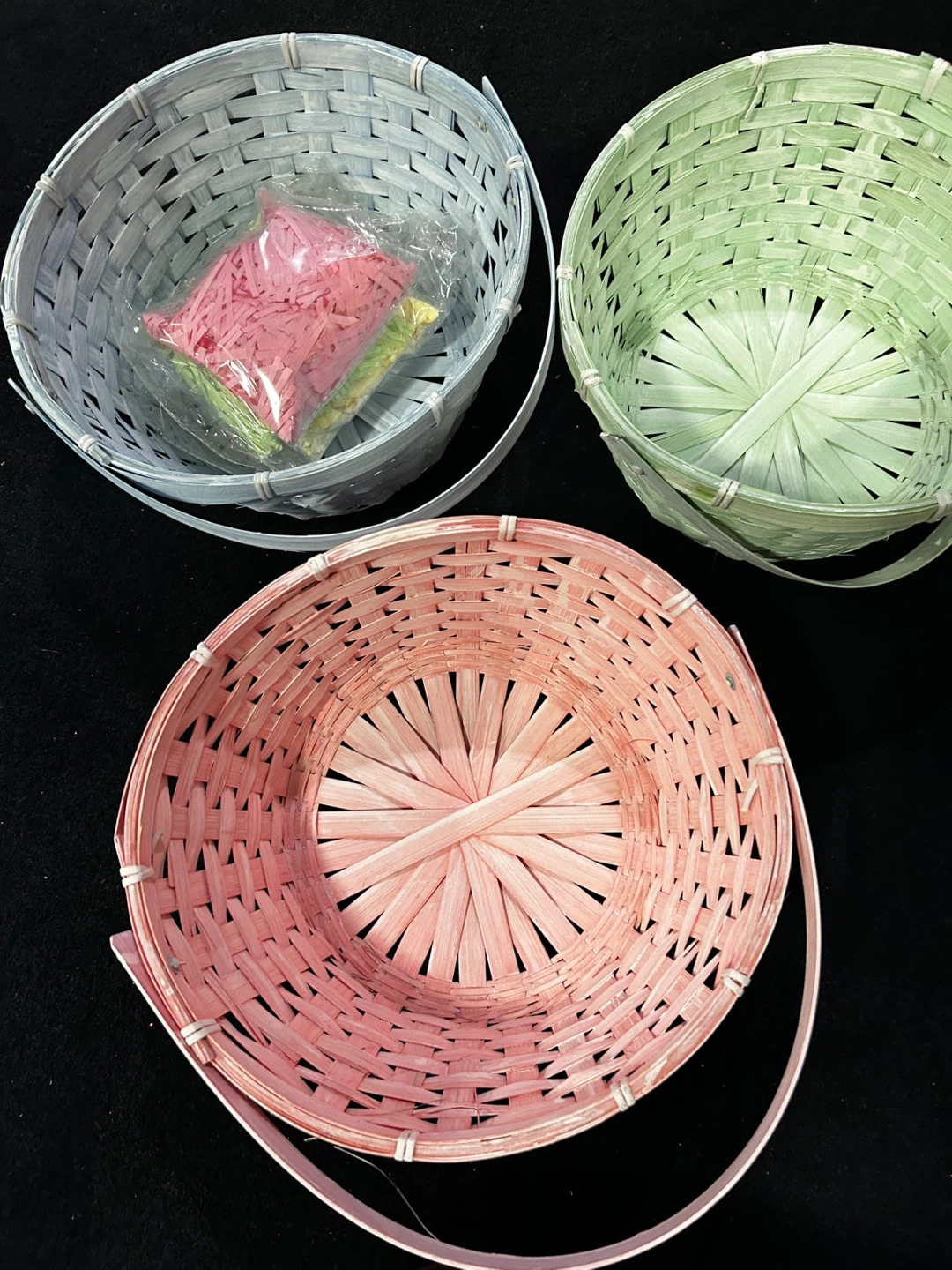 Set of 3 Pastel Baskets with Fillers - photo 2