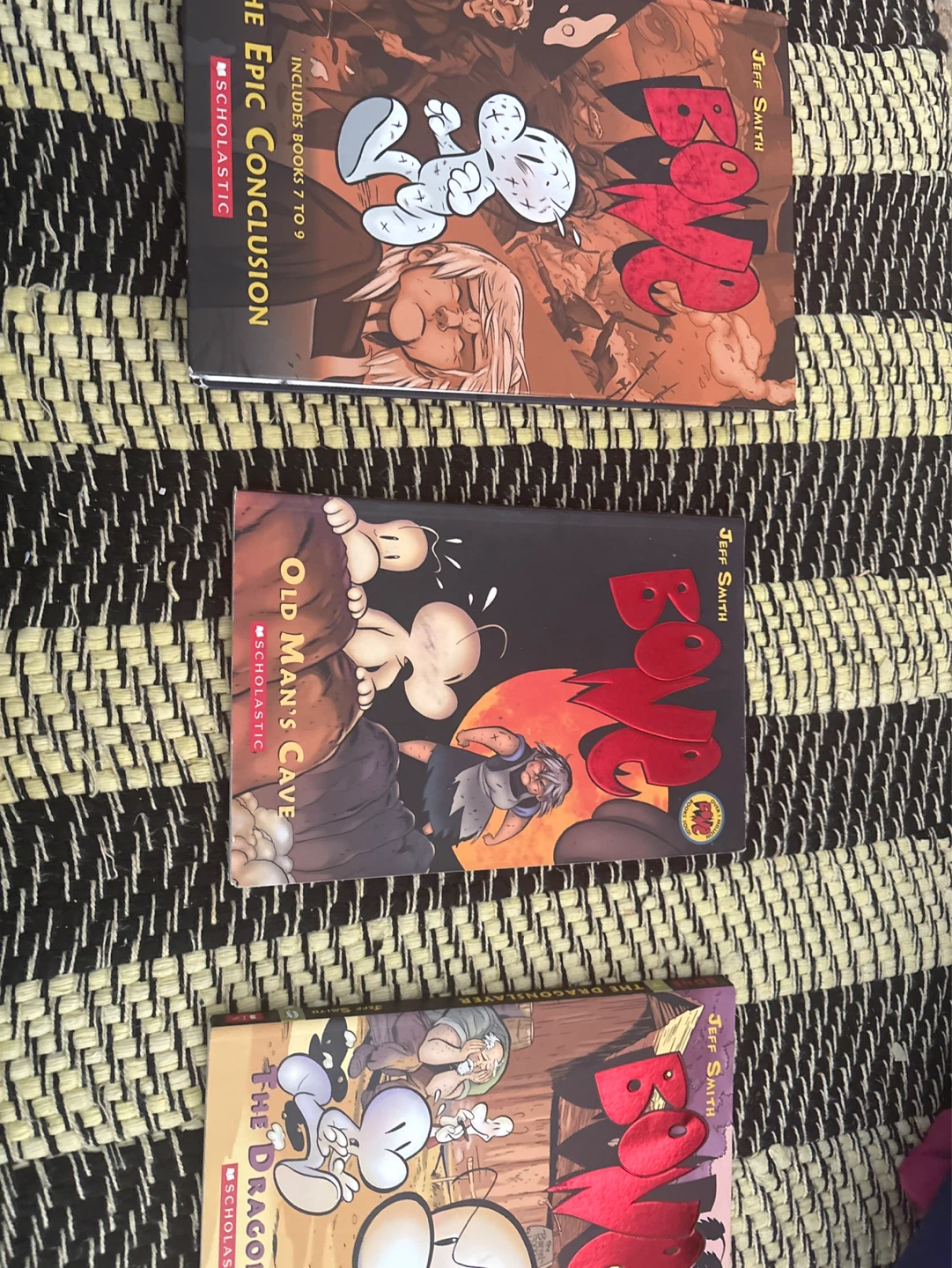 Jeff Smith Bone Graphic Novels - Books 6-9