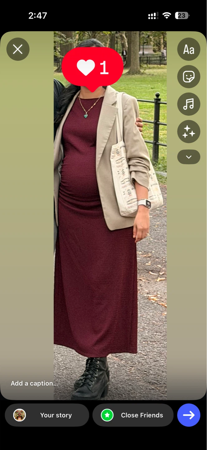 Maternity dress - photo 2