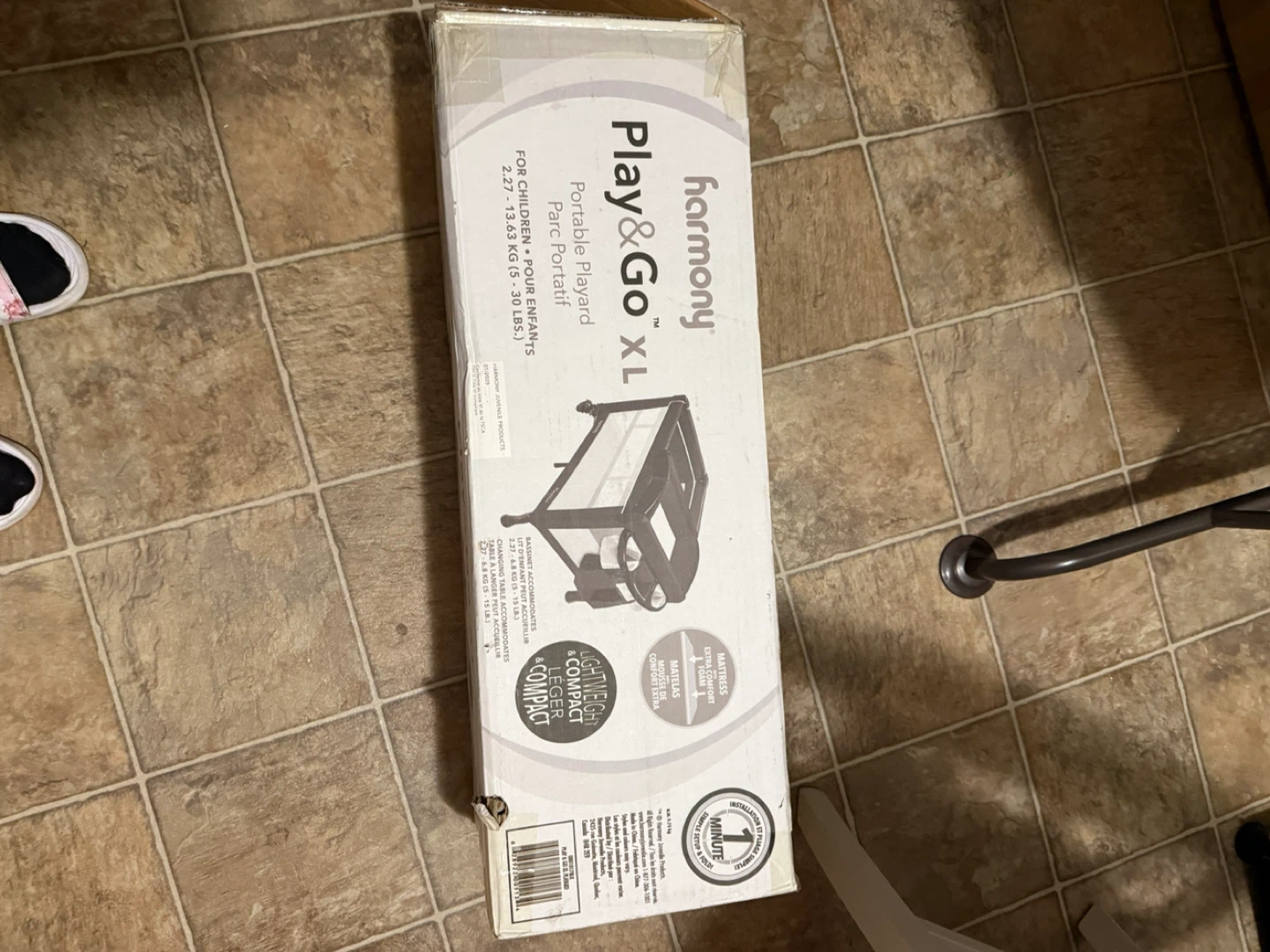 Harmony Play & Go XL Portable Playard