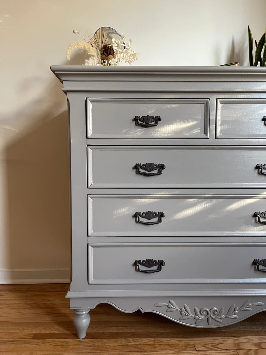 Gorgeous Refinished Rustic Dresser - 5 Drawers
