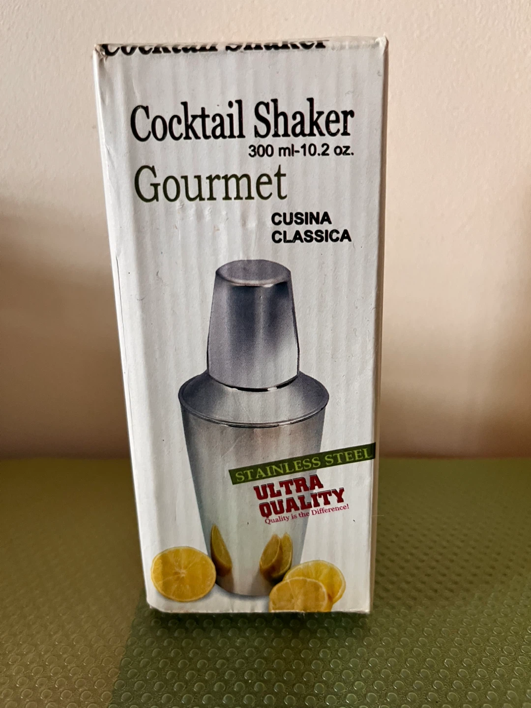 NEW Gourmet Cocktail Shaker - Stainless Steel