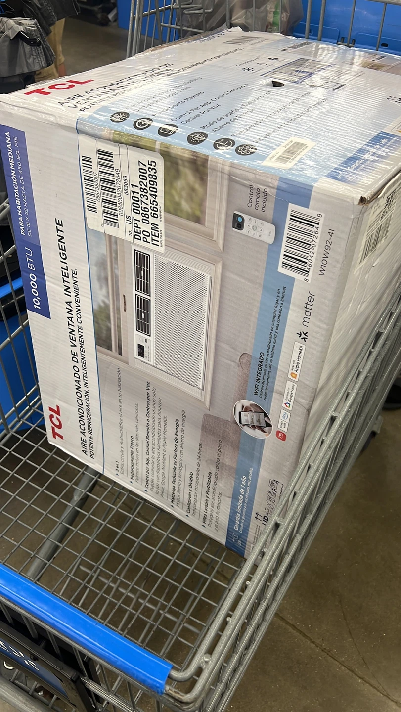 TCL 10,000 BTU Smart Window Air Conditioner - photo 4