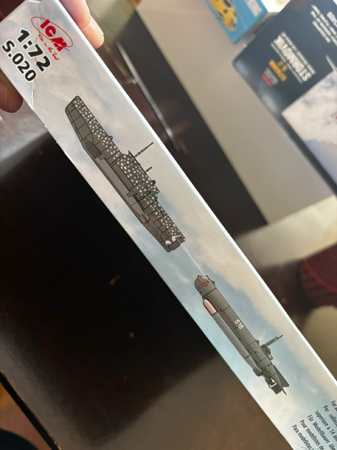 ICM K-Verbände Midget Submarines Model Kit 1:72 S.020 - photo 3