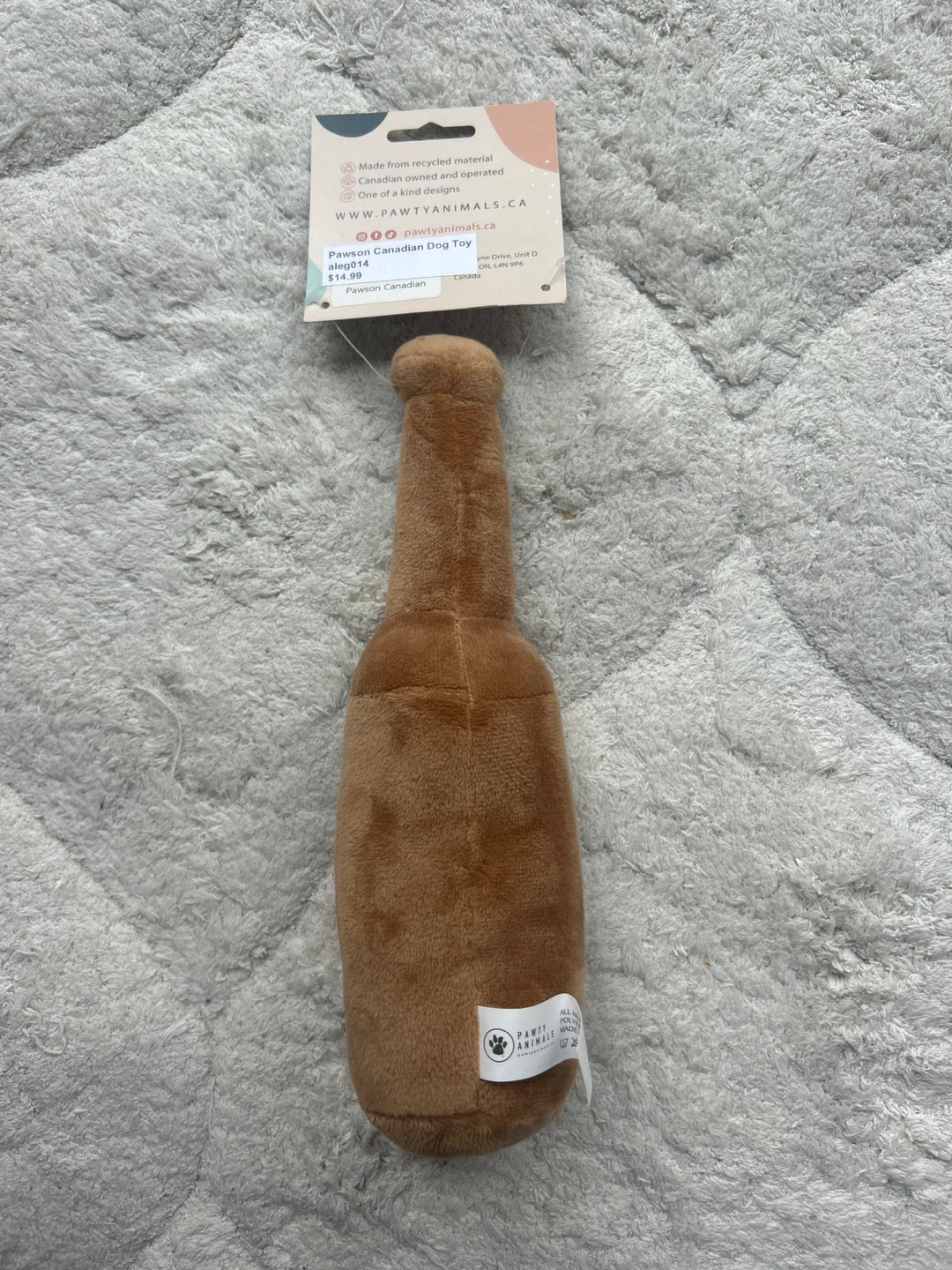 New Dog Toy - Pawson Canadian 🌱 - photo 2