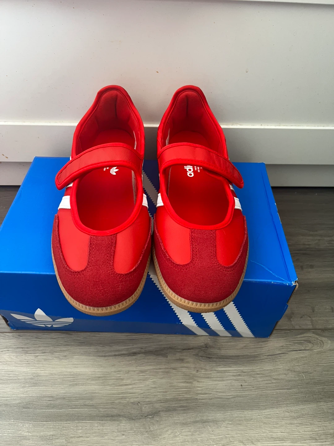 Adidas Samba Mary Jane Shoes - Red