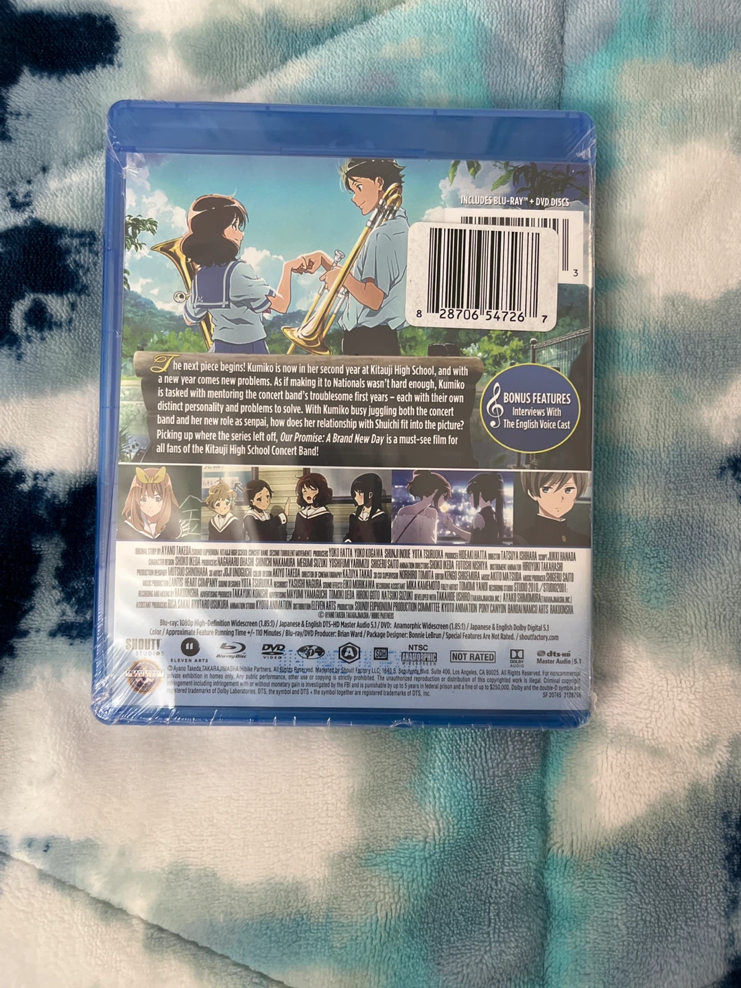 Sound! Euphonium The Movie Blu-Ray + DVD - BRAND NEW - photo 2