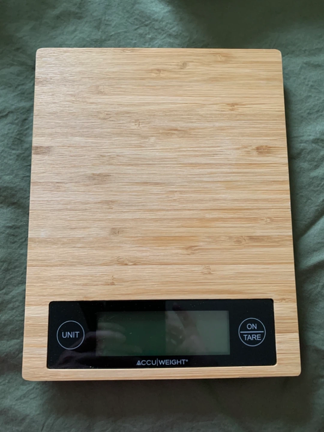 Accu Weight Platinum Bamboo Kitchen Scale 11lb/5kg - photo 2