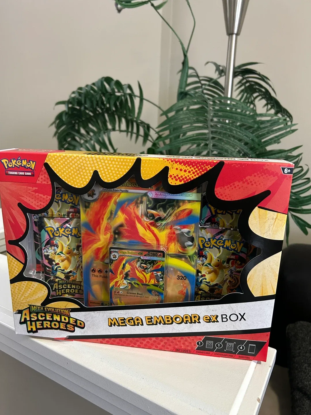 Pokémon TCG Mega Emboar EX Box