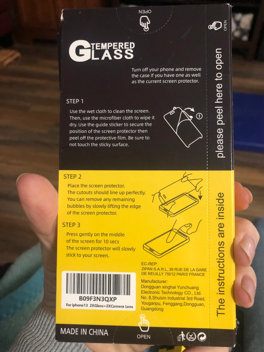 iPhone 13,2 Screen Protector + 2 Pack Camera Len - photo 3