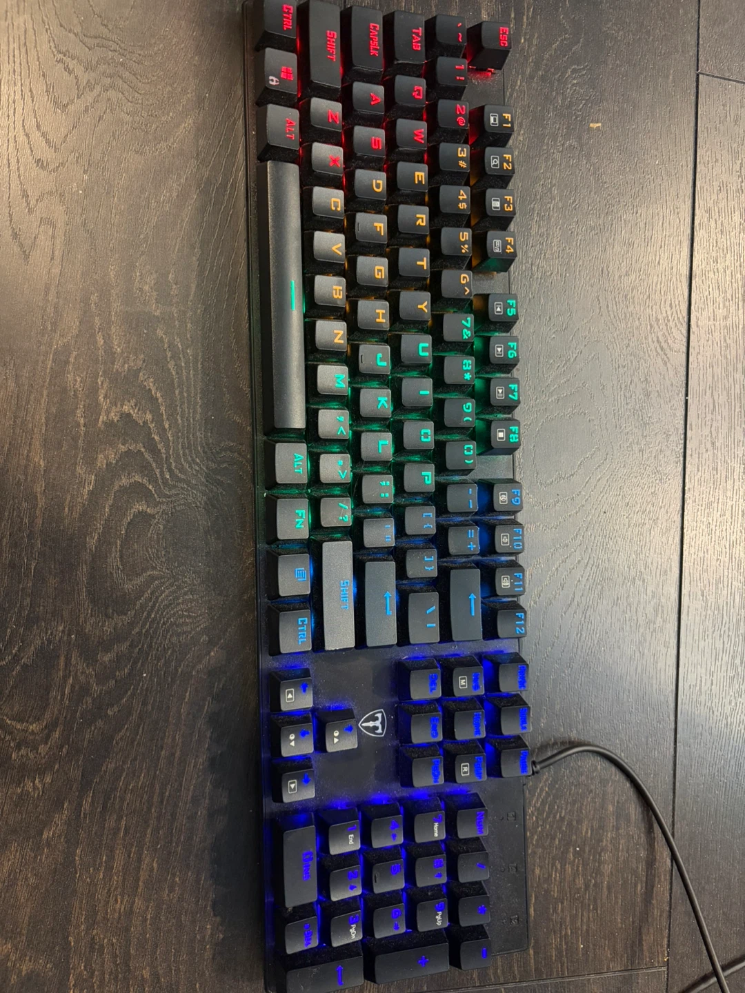 Tecware Mechanical Gaming Keyboard Wired Backlit