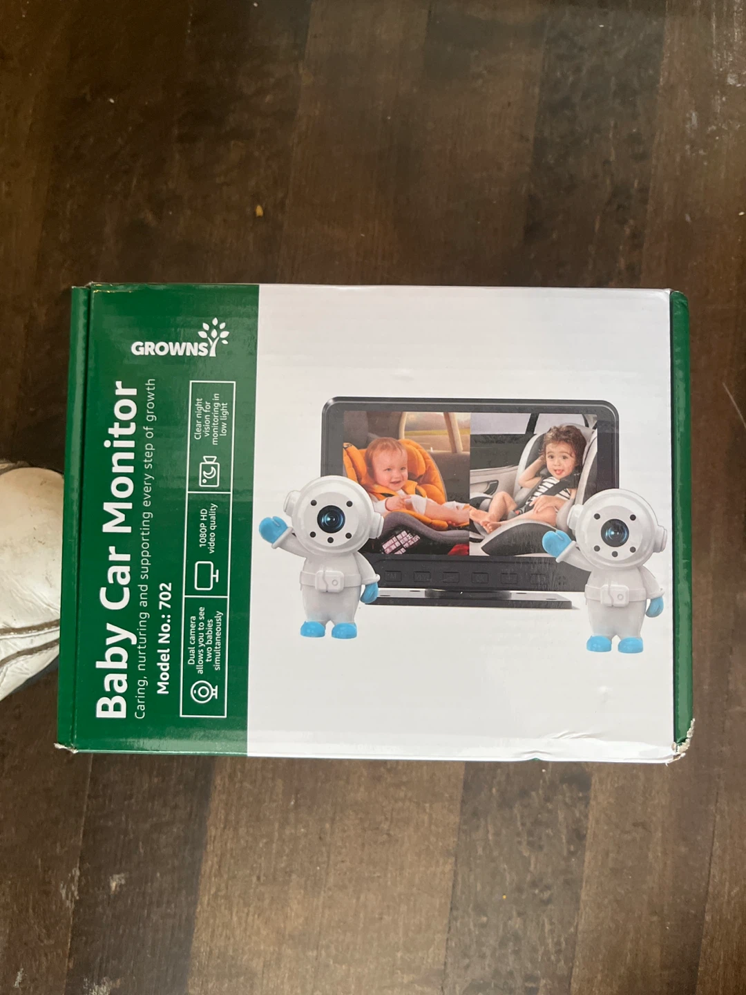 Grownsy Baby Car Monitor - Model 702