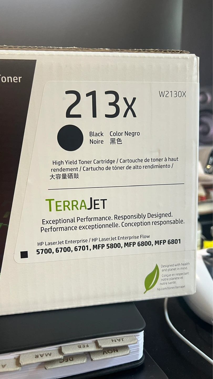 HP LaserJet 213X Black High Yield Toner Cartridge W2130X - photo 2