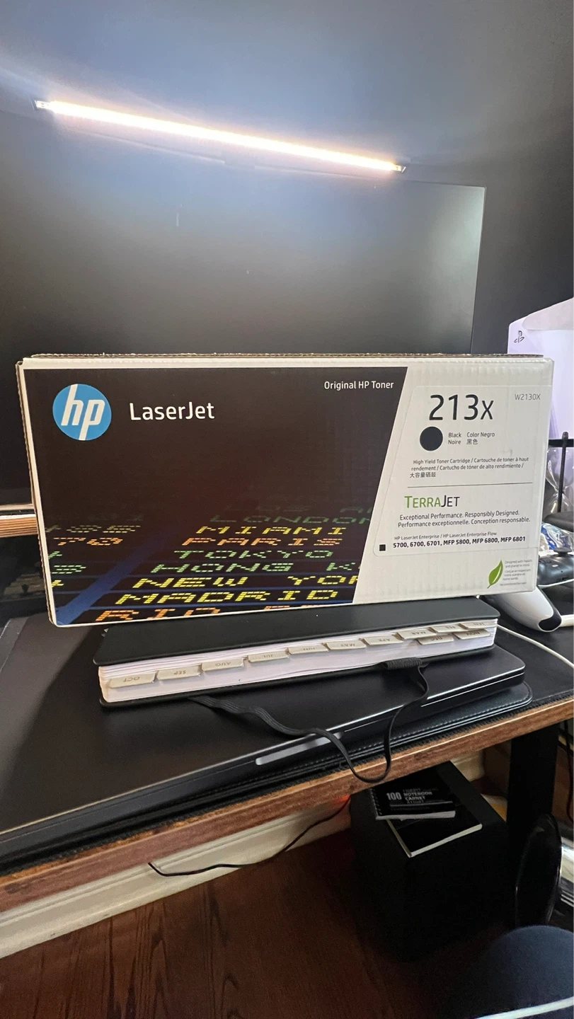 HP LaserJet 213X Black High Yield Toner Cartridge W2130X