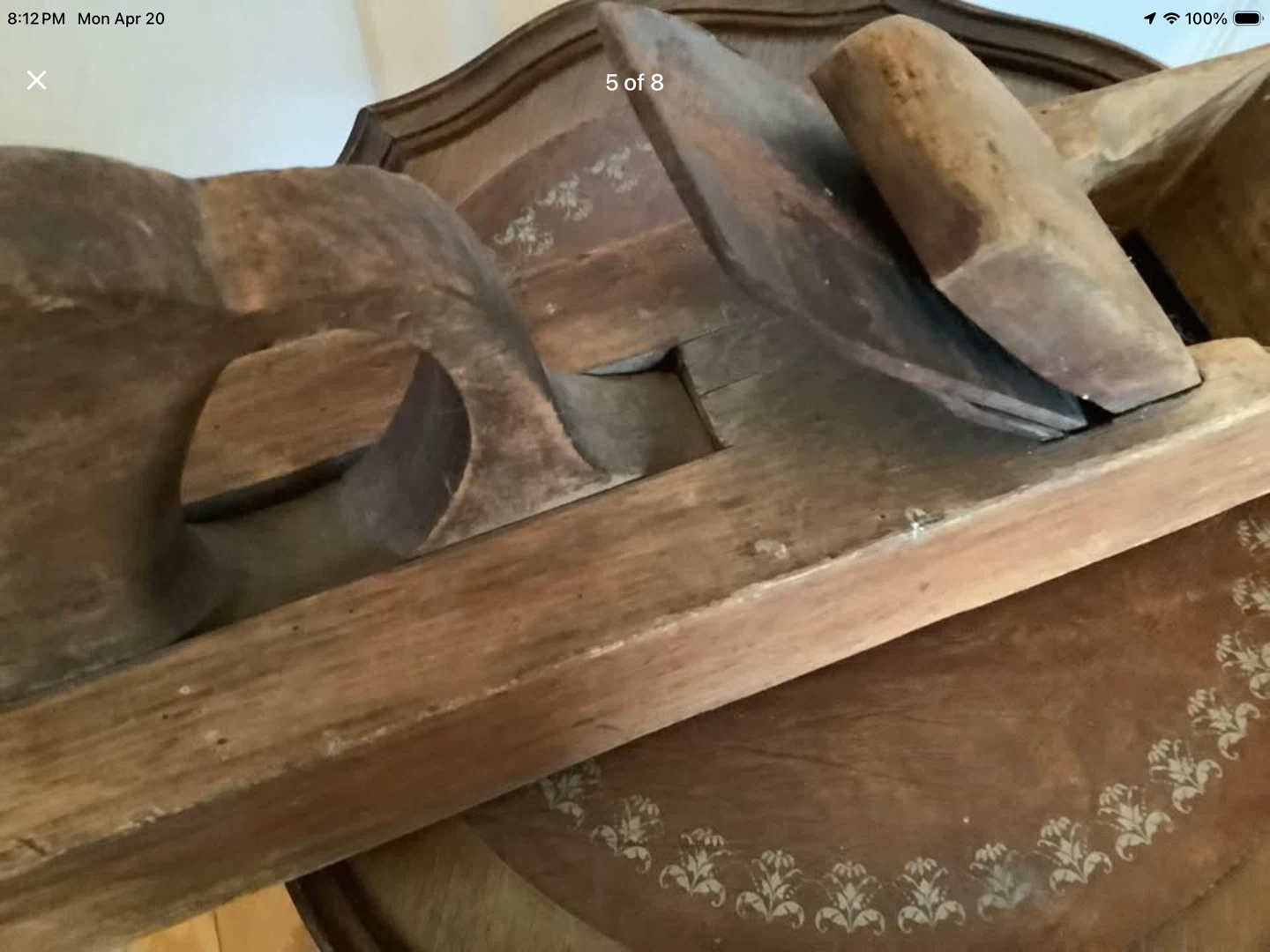 S. (Samuel) Dalpe 1800’s Signed Lg Wood Plane 🐞 - photo 5