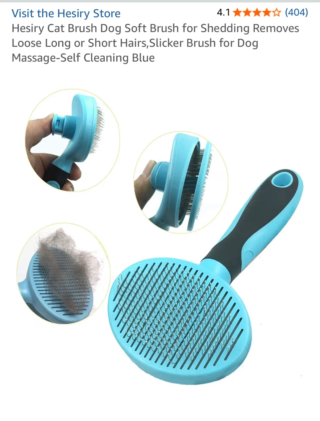 Hesiry Cat Brush Dog Brush