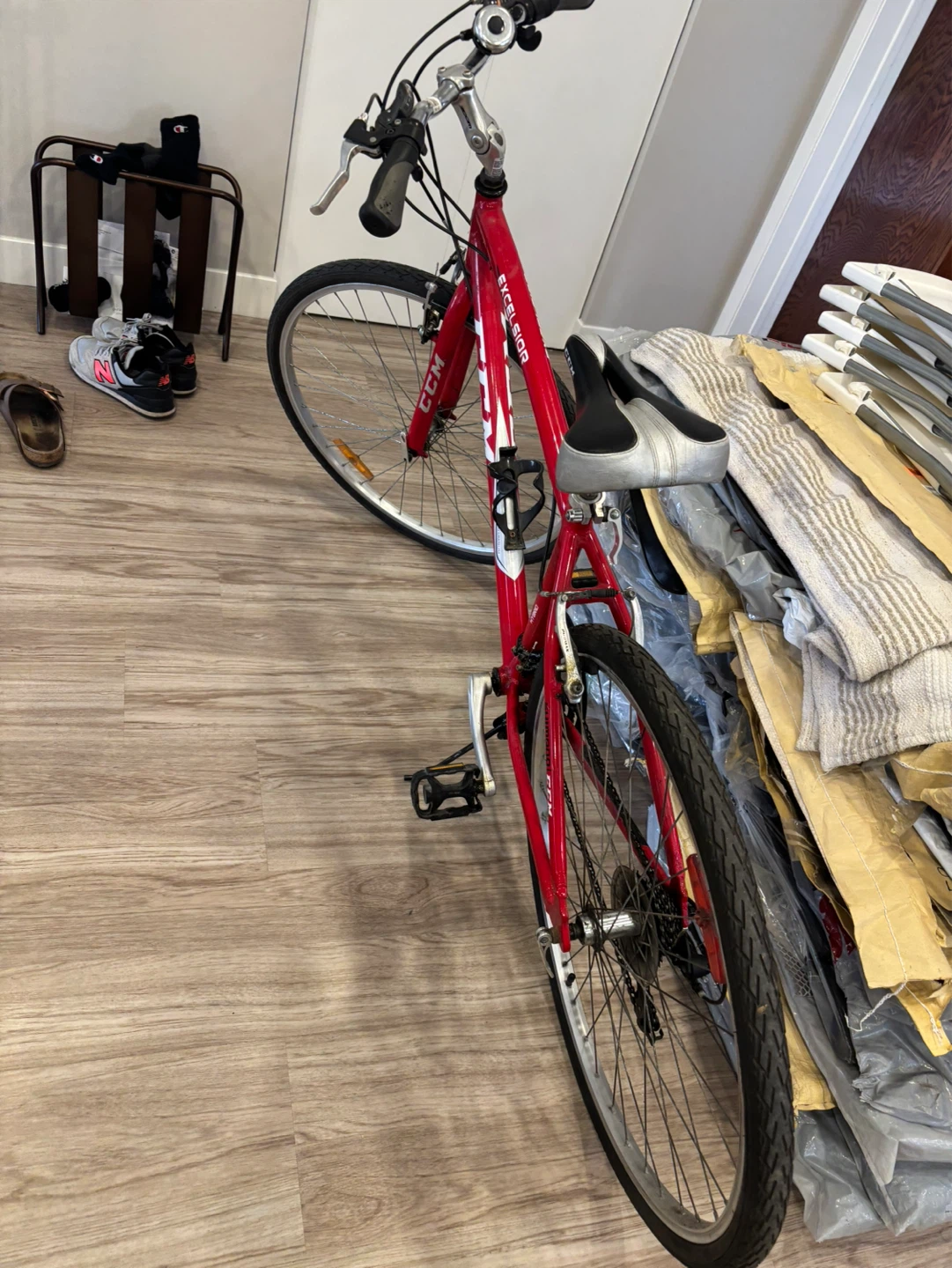 CCM Excelsior Red Bicycle - photo 2