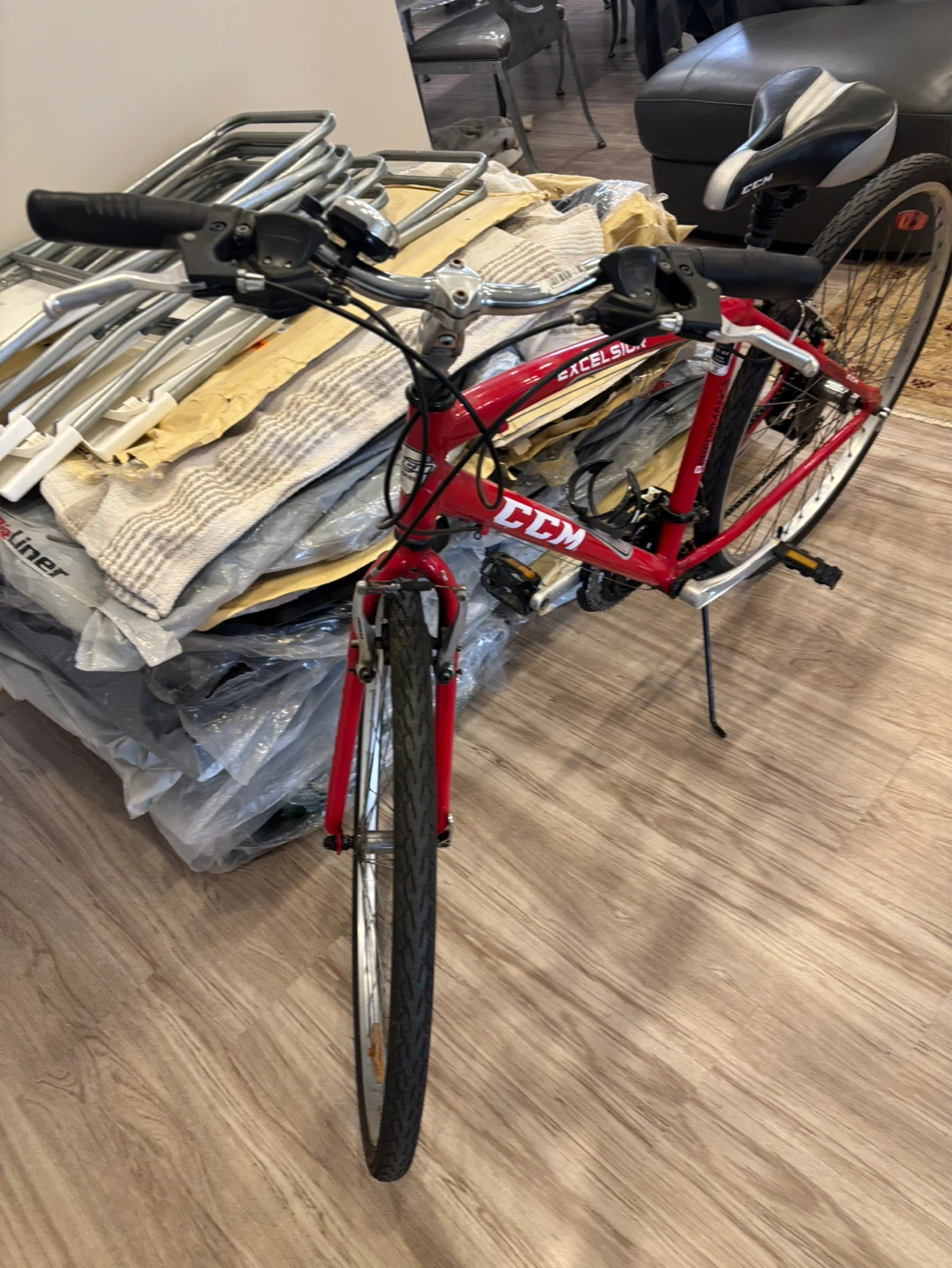 CCM Excelsior Red Bicycle - photo 5