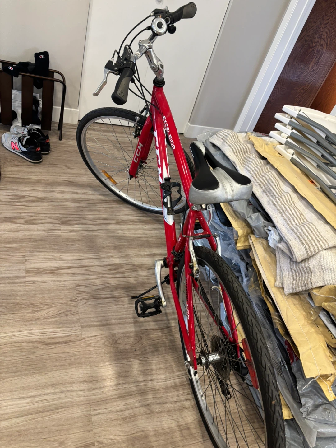 CCM Excelsior Red Bicycle