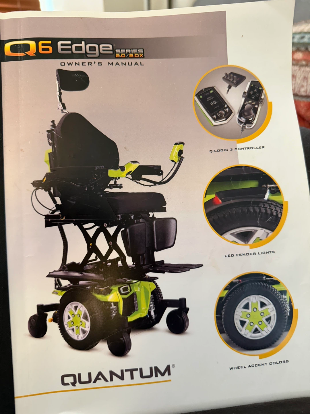 Quantum Q6 Edge Series Power. Wheelchair - photo 4