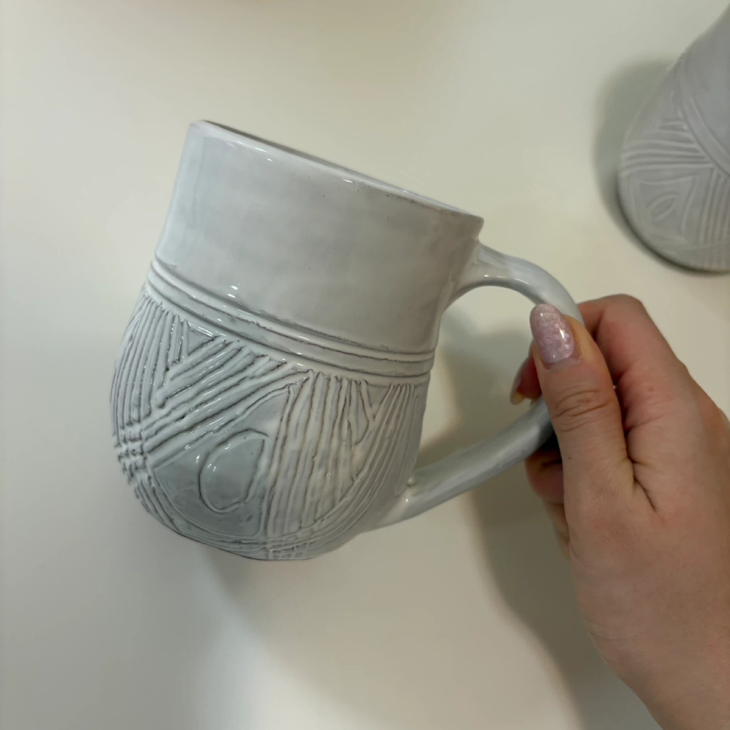 2 ceramic mug set 🌱 - photo 3
