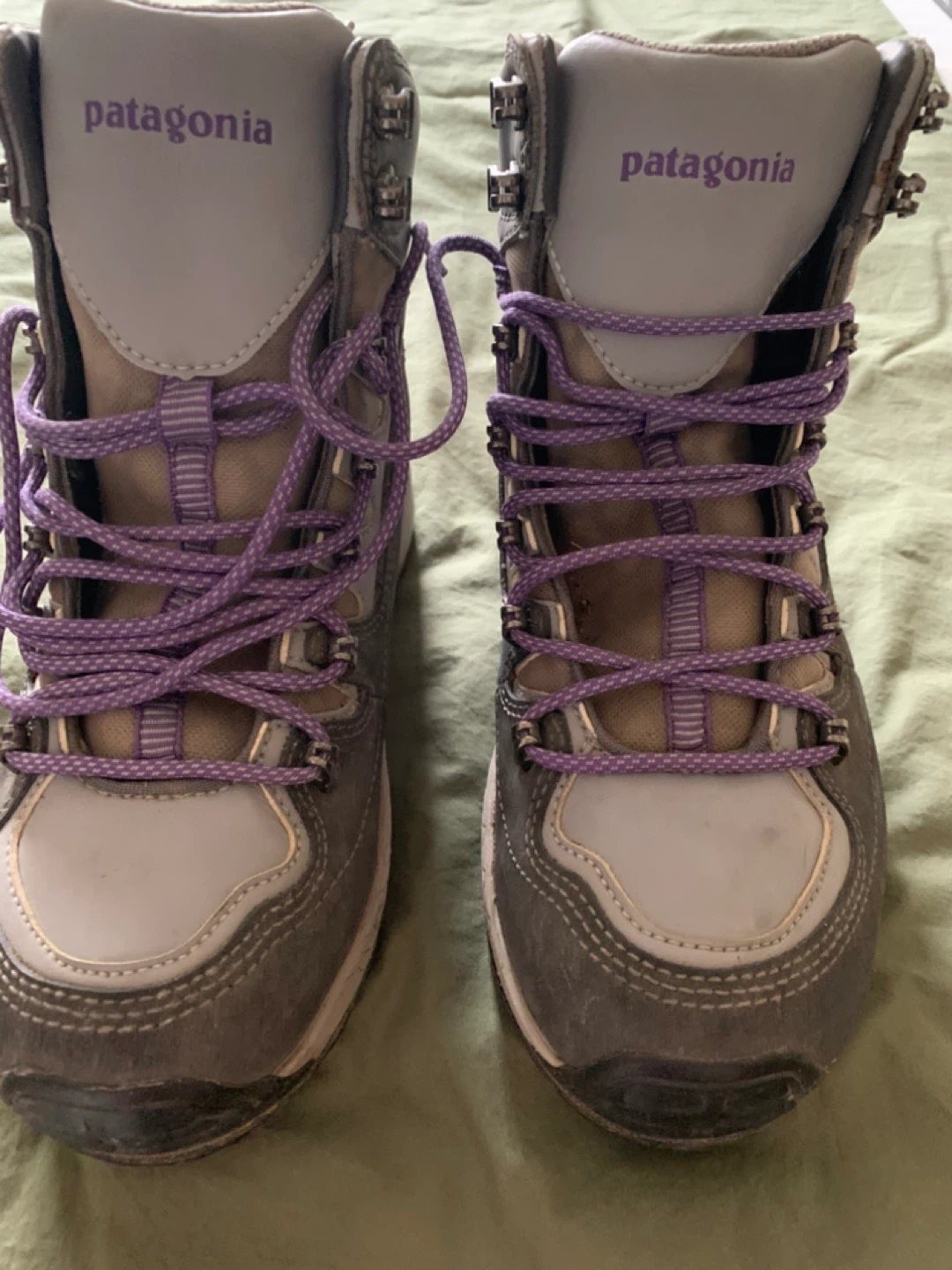 Patagonia Fly Fishing Wading Boots Grey Purple Women's Size 7