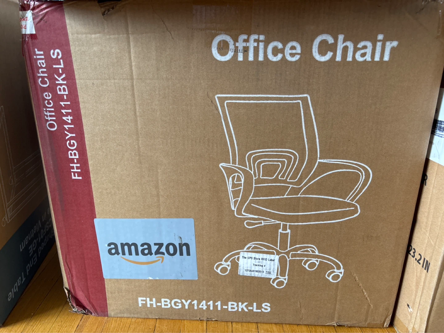 Office Chair FH-BGY1411-BK-LS