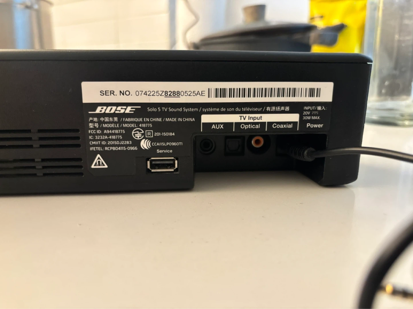 Bose Solo 5 Sound Bar - photo 2