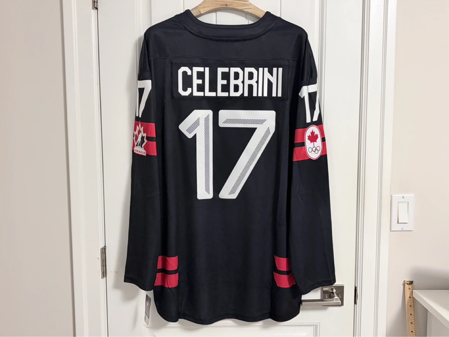 BNWT Authentic Bauer 2026 Canada Celebrini Black Jersey 2XL