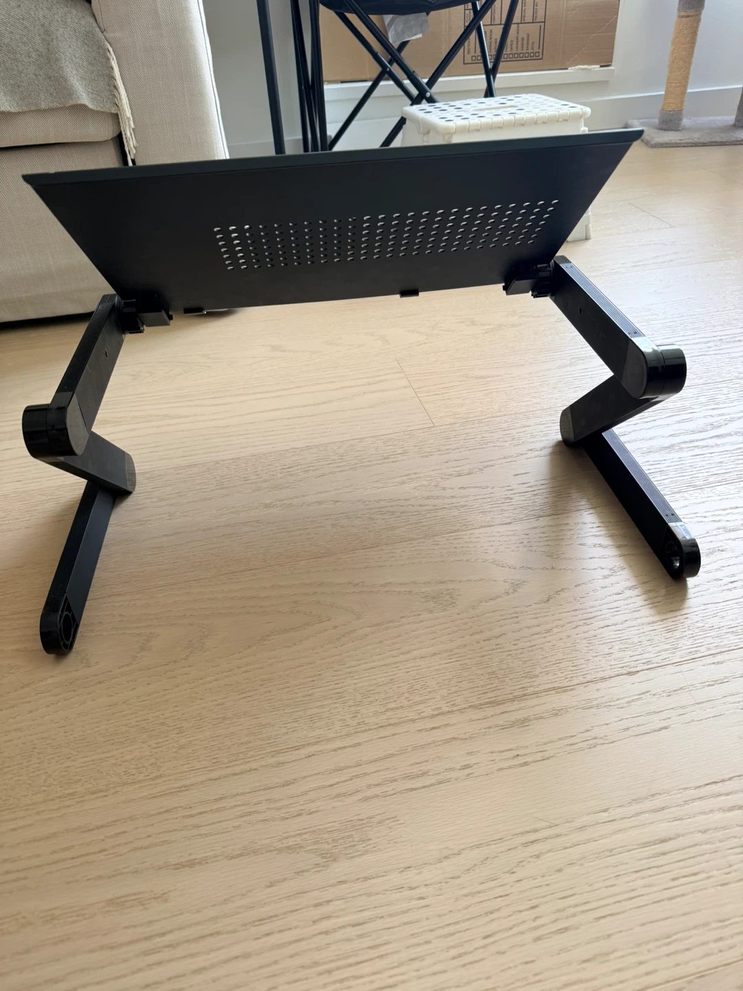 Adjustable Black Laptop Stand - photo 3