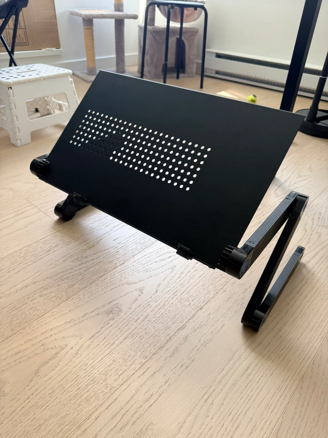 Adjustable Black Laptop Stand